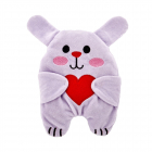 Pernuta anticolici BabyJem cu samburi de cirese Little Rabit Purple