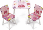 Set masuta si 2 scaunele Peppa Pig