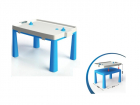Set masa copii scaun taburet 045801 albastru