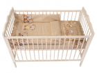 Lenjerie Bear On Moon Beige 3 piese 140x70