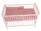 Lenjerie Crown Pink 3 piese 120x60