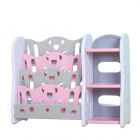 Organizator pentru carti si jucarii Nichiduta Pink Swan