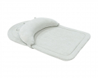 Salteluta de joaca din spuma cu memorie Tummy Time Mint Velvet