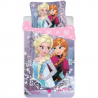 Set lenjerie pat copii Frozen Elsa and Anna 90x140 40x55 SunCity