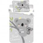 Set lenjerie pat copii 100x135 40x60 Koala Sweet Dreams Baby SunCity