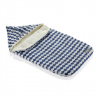 Paturica multifunctionala din bumbac BabyJem Swaddle Indigo