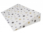 Perna plan inclinat multifunctionala Grey Stars White