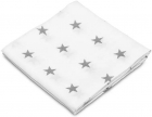 Scutec multifunctional din muselina 70x80 cm Ashen Stars