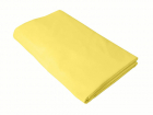 Cearceaf galben KidsDecor cu elastic din bumbac 100x200 cm
