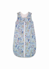 Sac de dormit copii 1 tog KidsDecor Circul Animalelor bleu din bumbac 