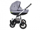 Carucior copii 3 in 1 Baby Boat Bb223 Gray Green