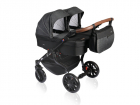 Carucior pentru gemeni 3 in 1 Twin Quick 15 Anthracite