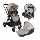 Carucior copii 3 in 1 Chicco Best Friend Comfort Beige 0 luni