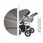 Carucior 3 in 1 Baby Merc Zippy Q ZQ132C cadru alb