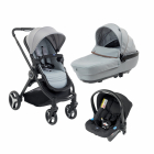 Carucior copii 3 in 1 Chicco Trio Best Friend Plus Comfort SilverLeaf 