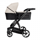 Carucior Bebumi Space 2 in 1 Gray Light cadru negru