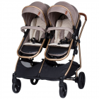 Carucior gemeni Chipolino Duo Smart 2 in 1 Humus