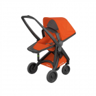 Carucior Reversible 100 Ecologic Black Orange