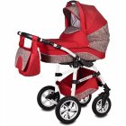 Carucior Vessanti Flamingo Easy Drive 3 in 1 Red