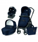 Carucior 3 in 1 Book 51 Rock Navy baza i Size inclusa Peg Perego