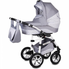 Carucior Vessanti Flamingo Easy Drive 3 in 1 Light Gray