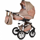 Carucior Vessanti Flamingo Easy Drive 3 in 1 Beige