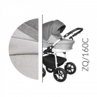 Carucior 3 in 1 Baby Merc Zippy Q ZQ160C cadru alb