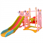 Spatiu de joaca Nichiduta Little Bear Pink 3 in 1