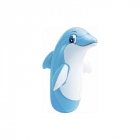 Delfin gonflabil 3D pentru copii Intex jucarie hopa mitica baza cu apa