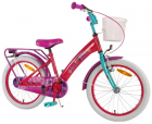Bicicleta pentru fetite Trolls Volare 18 inch cu roti ajutatoare