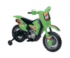 Motocicleta electrica Enduro Motocross 6V verde