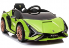 Masina electrica pentru copii Lamborghini Sian 2 motoare LeanToys 7498