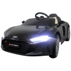 Masinuta electrica cu telecomanda Audi R8 107 cm R Sport Negru