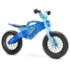 Bicicleta de lemn fara pedale Enduro Blue