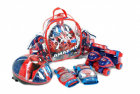 Set rotile Spiderman Saica pentru copii cu accesorii protectie si casc