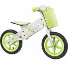 Bicicleta din lemn Toyz by Caretero Zap Grey