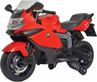 Motocicleta electrica BMW K130S cu sunete si lumini pentru copii rosie