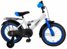 Bicicleta Volare pentru baieti 14 inch Thombike Alb cu Albastru