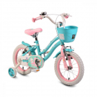 Bicicleta pentru fetite Moni Space tourism 14 inch Turquoise