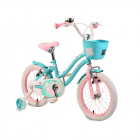 Bicicleta pentru fetite Moni Space Tourism 16inch Turquoise