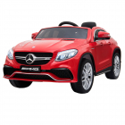 Masinuta electrica cu scaun de piele Mercedes AMG GLE63 Coupe Red