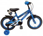 Bicicleta Volare Super Blue pentru baieti 14 inch cu roti ajutatoare