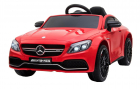 Masinuta electrica cu roti din cauciuc Mercedes Benz C63s Red