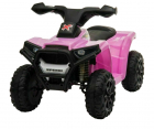 ATV electric cu roti din cauciuc Nichiduta X Racer 6V Pink