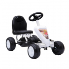 Kart cu pedale Moni Colorado White