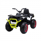 Atv electric 12V cu roti EVA si lumini Buggy Desert White