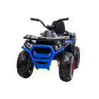 Atv electric 12V cu roti EVA si lumini Buggy Desert Painted Blue