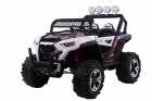 Masinuta electrica 4x4 cu scaun din piele Nichiduta Cross Country Whit