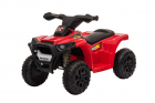 Atv electric 6V Nichiduta Racer X cu roti Eva Red