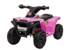 Atv electric 6V Nichiduta Racer X cu roti Eva Pink